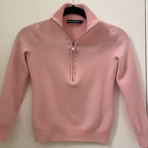 Ralph Lauren half-zip up cashmere sweater